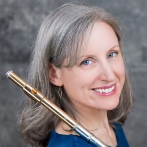 Melissa Lindon, flutist headshot